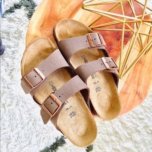 Birkenstock Arizona Birkbuc. Mocha size 34